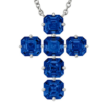 Blue Sapphires Asschers