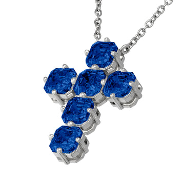 Blue Sapphires Asschers