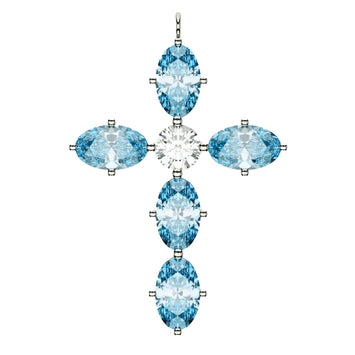 Light-Blue Sapphires Ovals