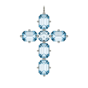 Light-Blue Sapphires Emerald Cut