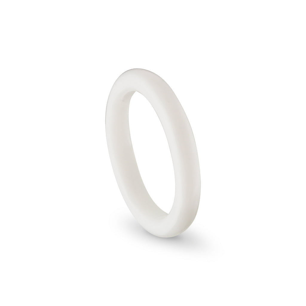 Pure White - Onyx Ring